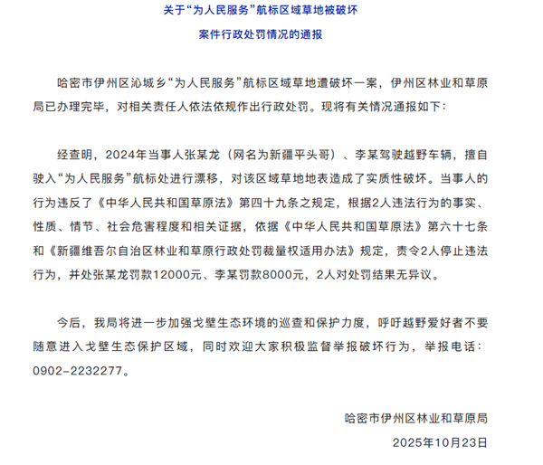 星歐注冊:漂移破壞爲人民服務航標!官方通報:涉事2人被罸款